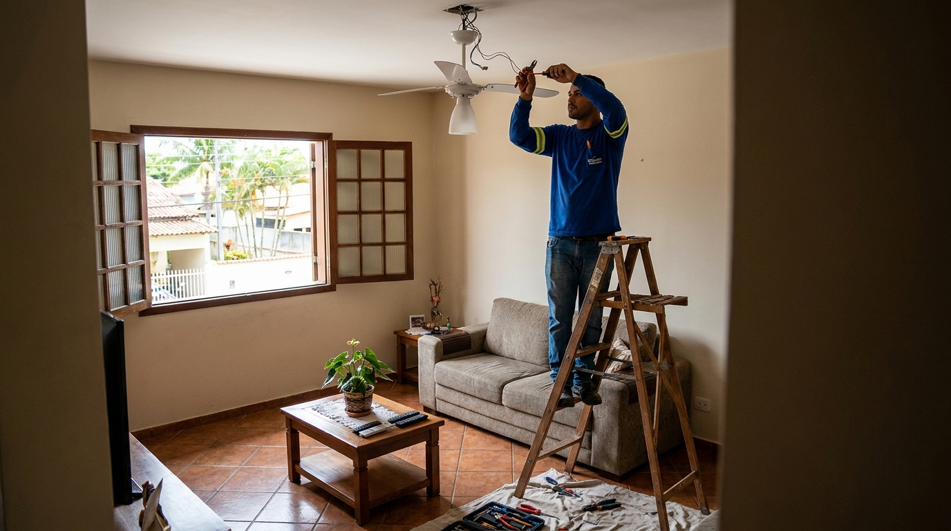 Reforço de Suporte no Teto em Belém‑PA