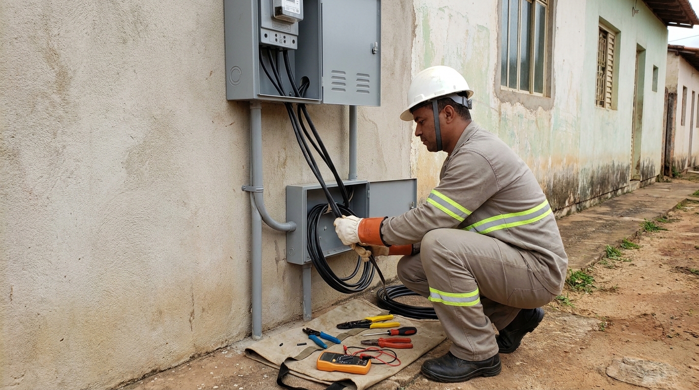 Regularização de Entrada de Energia em Cotijuba, Belém‑PA